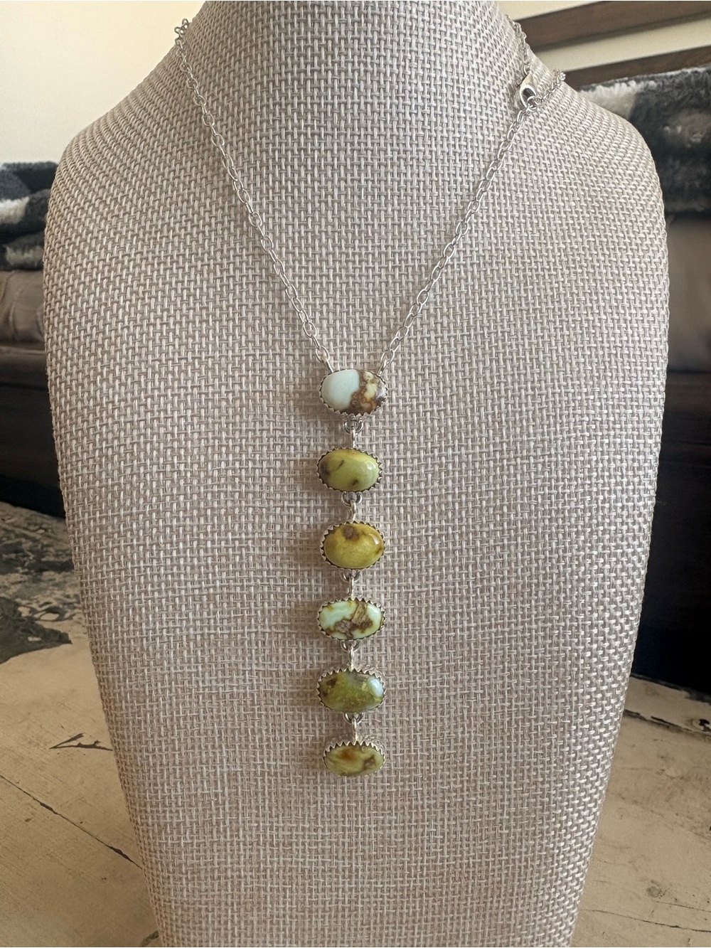 Palomino lariat necklace